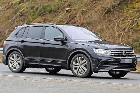 Erlkönig VW Tiguan Facelift 2020