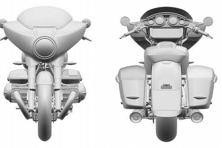 BMW R1800 Tourer Patentzeichnungen