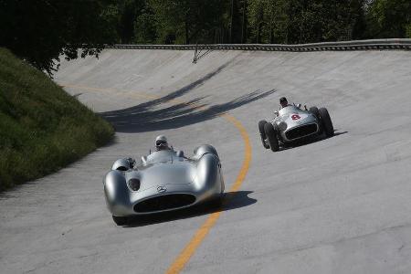 Lewis Hamilton & Stirling Moss - Monza - Mercedes - 2015