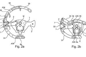 BMW Patent formveränderbares Lenkrad