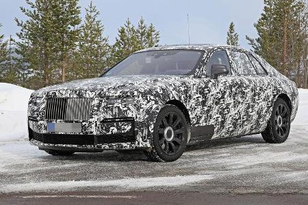 Erlkönig Rolls-Royce Ghost LWB