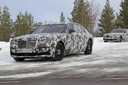 Erlkönig Rolls-Royce Ghost LWB