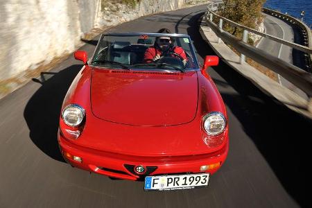 Alfa Romeo Spider 2.0, Frontansicht