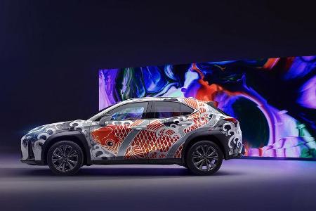 Lexus UX Koi Car Tätowiert Claudia De Sabe