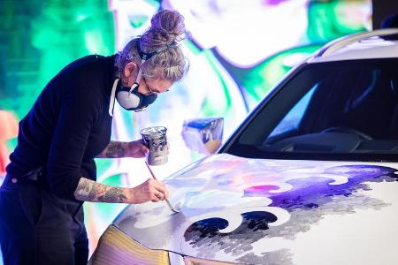 Lexus UX Koi Car Tätowiert Claudia De Sabe