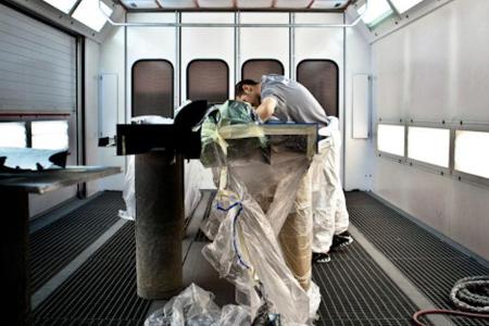 Mercedes GP - Fabrik Brackley