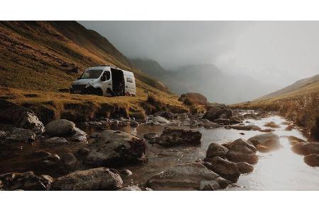 Reisemobil einsam