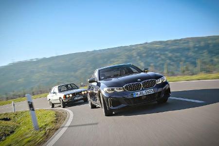 BMW M340i xDrive (G20) und 323i (e21) Fahrbericht