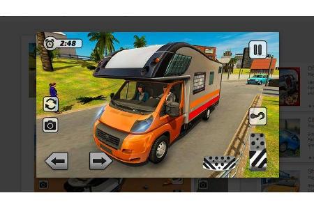 Wohnwagen fahren Beach Resort Wohnmobil