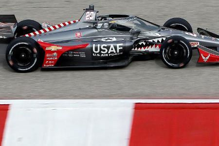 IndyCar - Aeroscreen - Schutzscheibe - Test - 2020