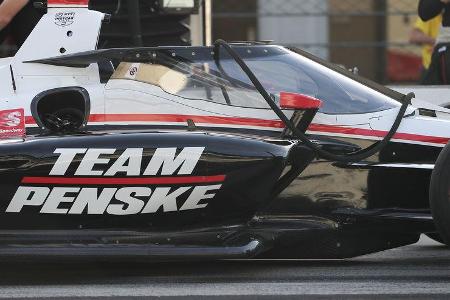 IndyCar - Aeroscreen - Schutzscheibe - Test - 2020