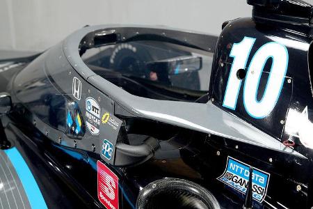 IndyCar - Aeroscreen - Schutzscheibe - Test - 2020