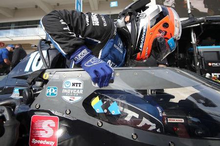 IndyCar - Aeroscreen - Schutzscheibe - Test - 2020