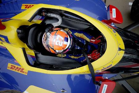 IndyCar - Aeroscreen - Schutzscheibe - Test - 2020