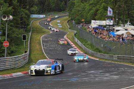 Audi R8 LMS - Startnummer #3 - 24h-Rennen Nürburgring - Nordschleife - Samstag - 12.5.2018