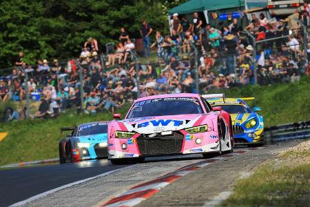 Audi R8 LMS - Startnummer #25 - 24h-Rennen Nürburgring 2018 - Nordschleife - Samstag 12.5.2018