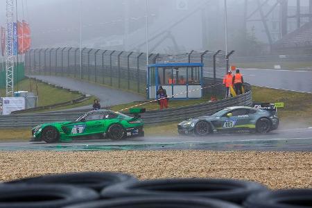 Mercedes-AMG GT3 (#6) - Aston Martin Vantage GT3 (#7) - 24h-Rennen Nürburgring 2018 - Nordschleife - 13.5.2018