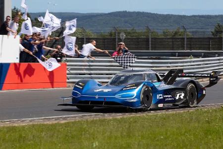 06/2019, VW ID. R auf der Nürburgring-Nordschleife