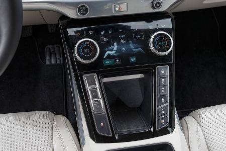 Jaguar I-Pace, Cockpit, Klimaautomatik