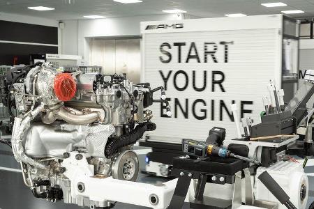 Mercedes-AMG Vierzylinder-Turbo-Produktion M 139