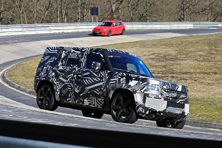 Erlkönig Land Rover Defender