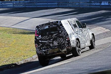 Erlkönig Land Rover Defender