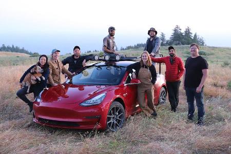 Tesla Model 3 Pick-up-Umbau