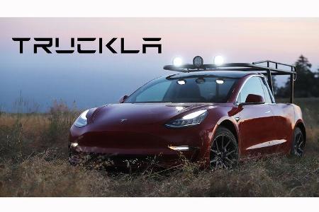 Tesla Model 3 Pick-up-Umbau