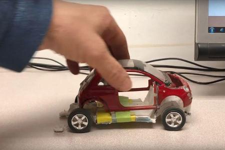 06/2019, Fiat 500 mit Hellcat-Motor