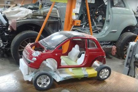 06/2019, Fiat 500 mit Hellcat-Motor