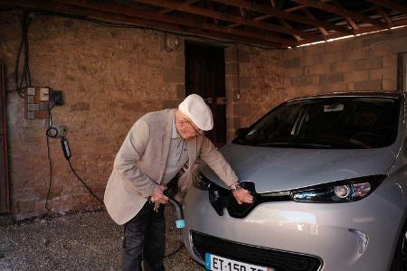 Laden muss Moreau nur einmal pro Woche.