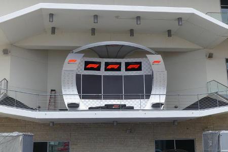 Podium - Formel 1 - GP USA - Austin - 30. Oktober 2019