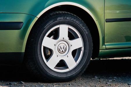 VW Golf IV, Kaufberatung, Vorderrad