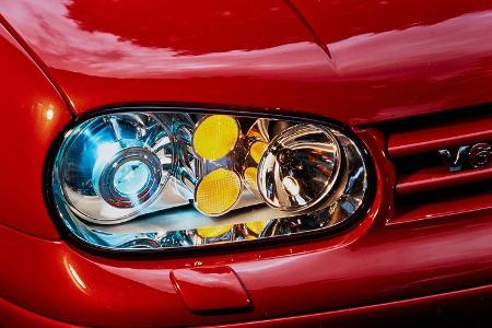 VW Golf IV, Kaufberatung, Schweinwerfer