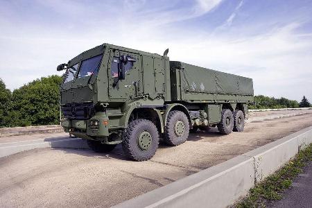 Mercedes Actros 8x8 Militär