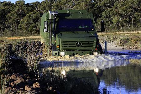 Mercedes Unimog U 5000 und Zetros 4x4 / 6x6