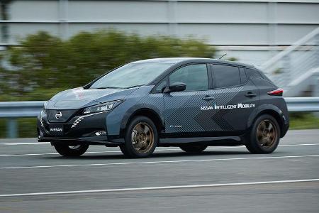 Nissan Leaf e+ Prototyp Allradantrieb Twinmotor