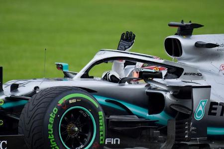 Lewis Hamilton - Mercedes - Formel 1 - GP Mexiko - 25. Oktober 2019