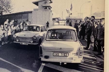 DDR Flucht Fahrzeuge Checkpoint Charlie