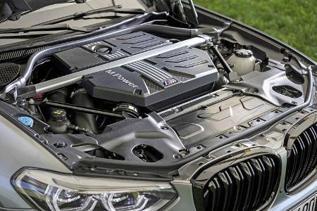 BMW X3 M Competition, Motorraum