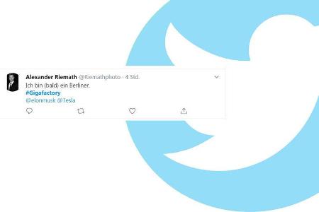 Tesla Gigafactory Twitter Reaktionen