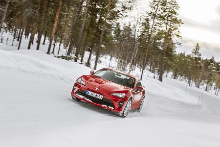 sport auto-Winterreifentest 2017, Reifentest, Toyota GT86