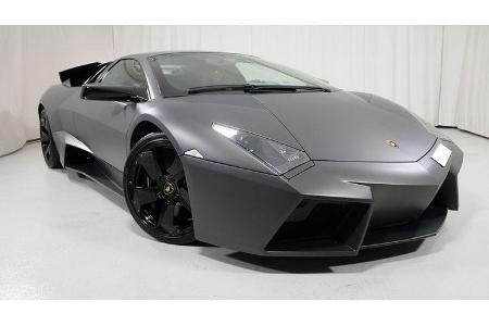 Der 2007 auf der IAA präsentierte Lamborghini Reventón hat 650 PS und wurde nur 22-mal gebaut. Bei einer Sotheby's-Auktion b...