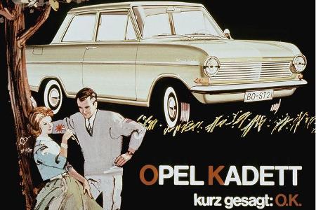 Opel Kadett Werbeanzeige