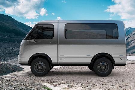 11/2019, Neuron EV Pickup und Transporter mit Elektroantrieb
