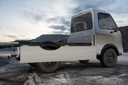 11/2019, Neuron EV Pickup und Transporter mit Elektroantrieb