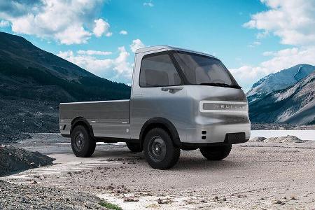 11/2019, Neuron EV Pickup und Transporter mit Elektroantrieb