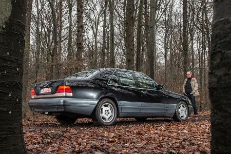 Mercedes-Benz S600, Seitenansicht