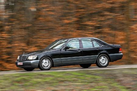 Mercedes-Benz S600, Seitenansicht