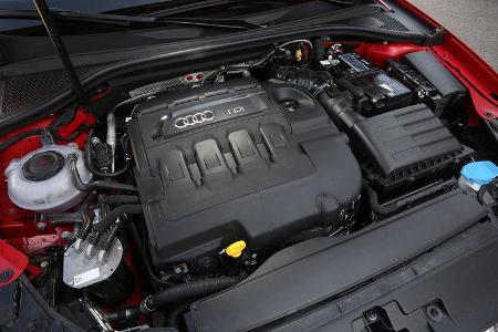 Audi A3 35 TDI Sportback, Motorraum